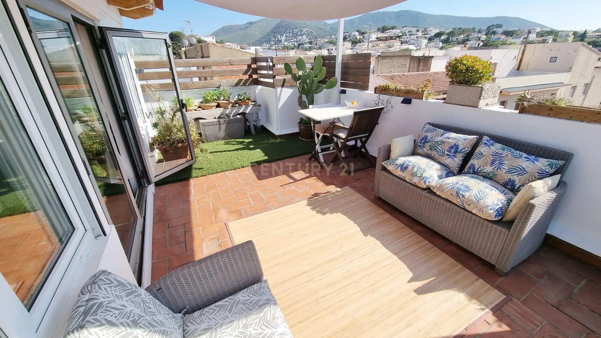 Terrassa de Apartament en venda en Llançà amb Aire condicionat i Microones
