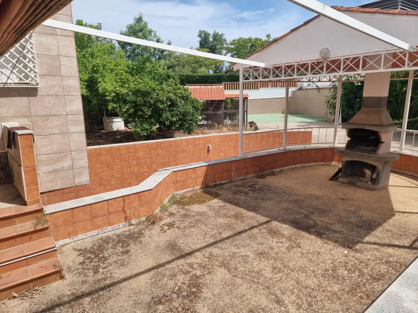 Terraza de Casa o chalet en venta en Aljaraque con Jardín privado, Terraza y Trastero