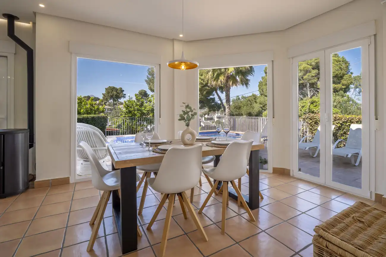 Comedor de Casa o chalet en venta en Jávea / Xàbia con Piscina