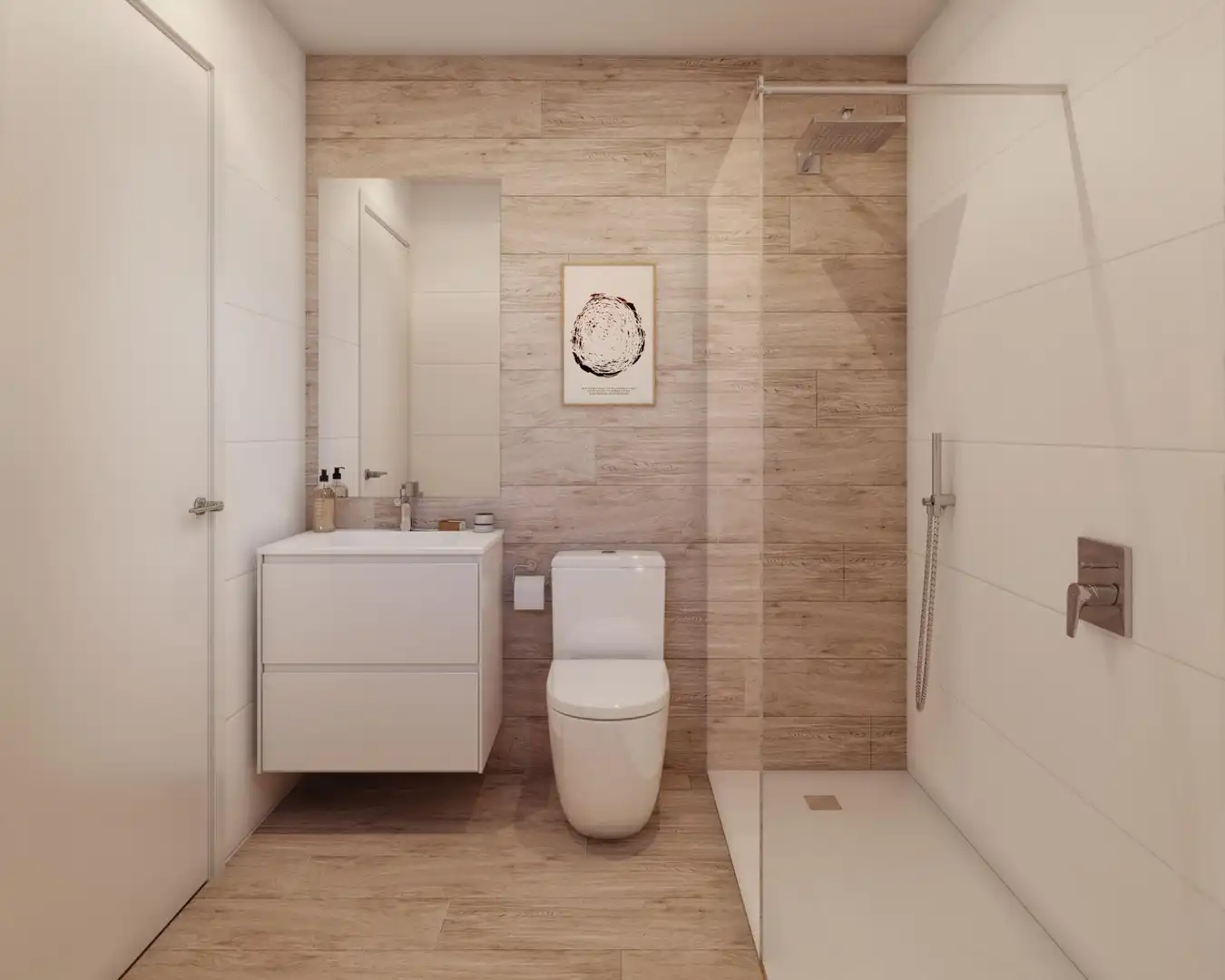 Baño de Casa adosada en venta en Vinaròs con Aire acondicionado, Calefacción y Jardín privado
