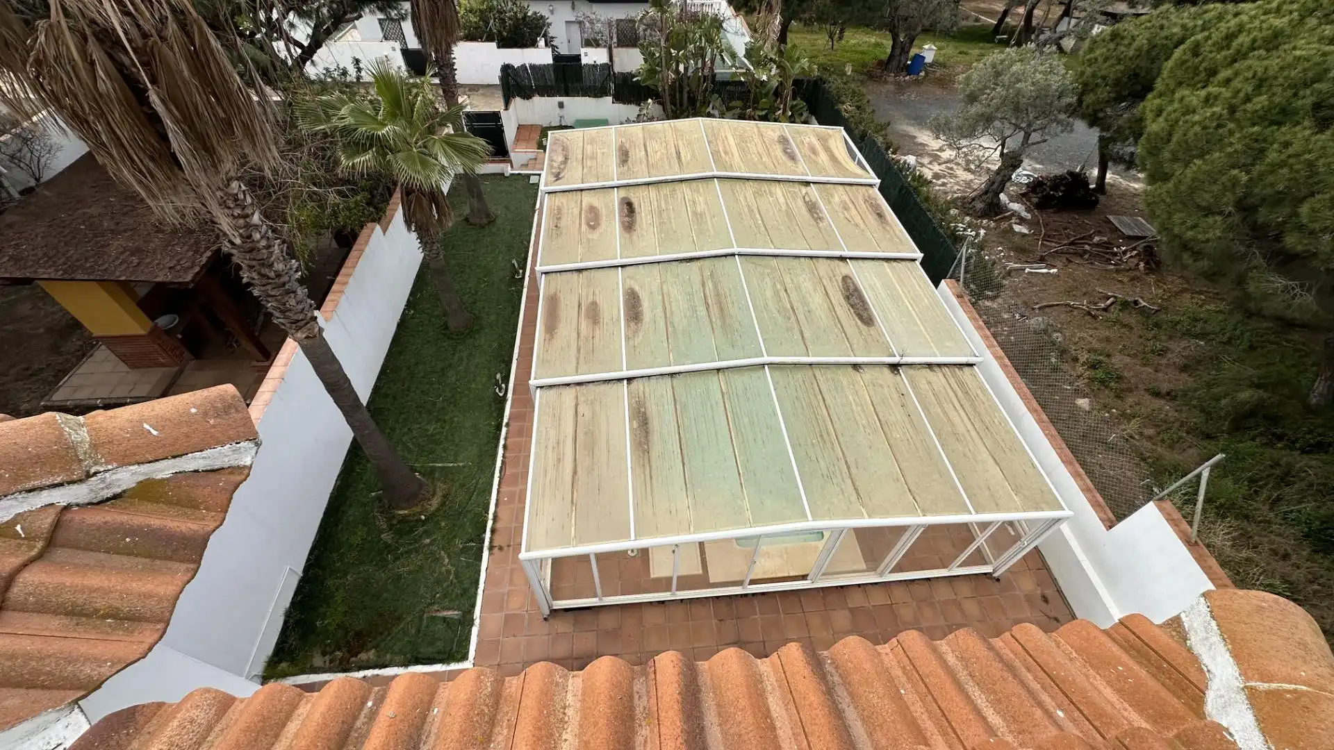 Vista exterior de Casa adosada en venta en Mazagón, Huelva
