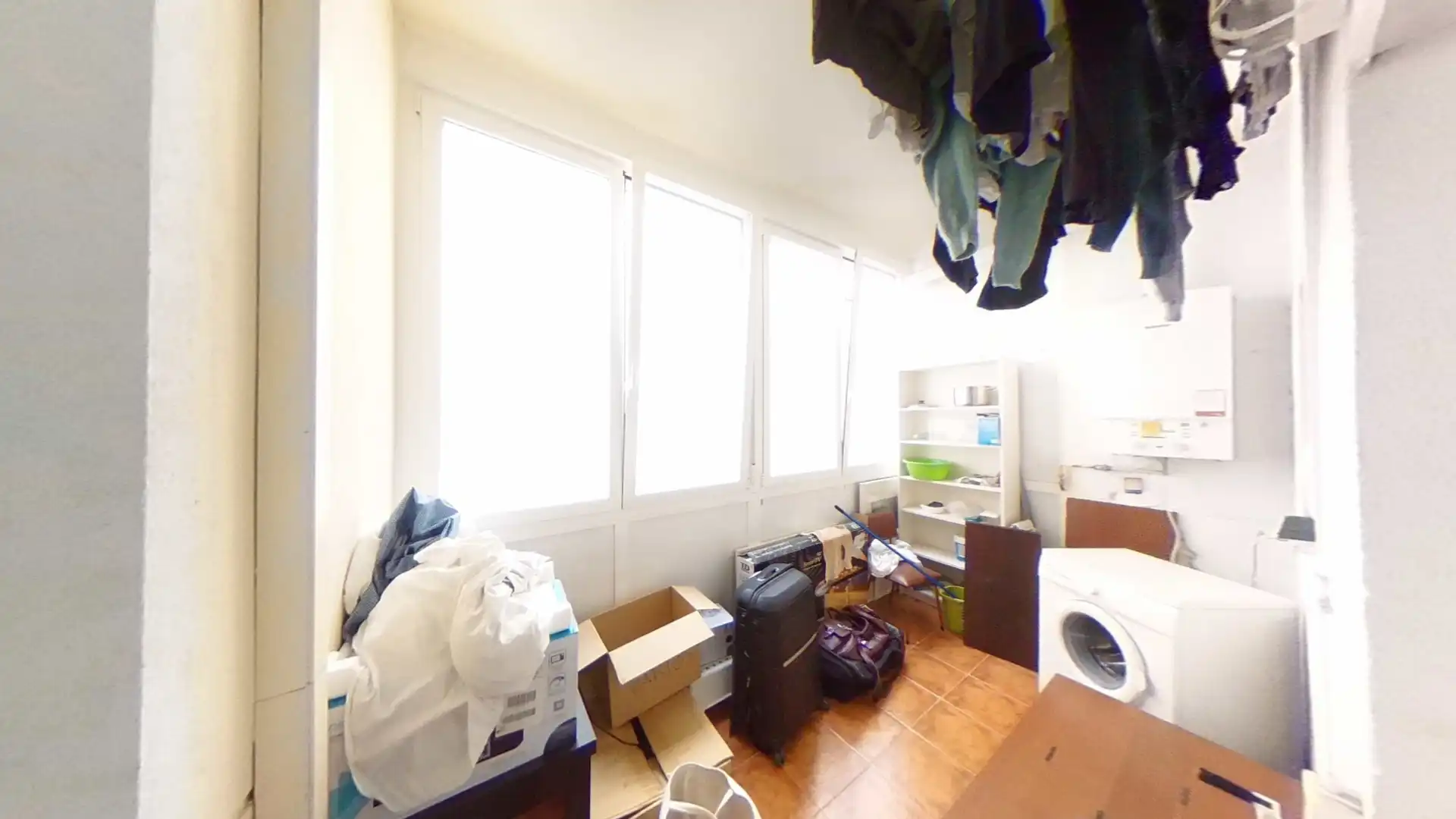 Bedroom of Flat for rent in  Madrid Capital  with Air Conditioner, Heating and Terrace