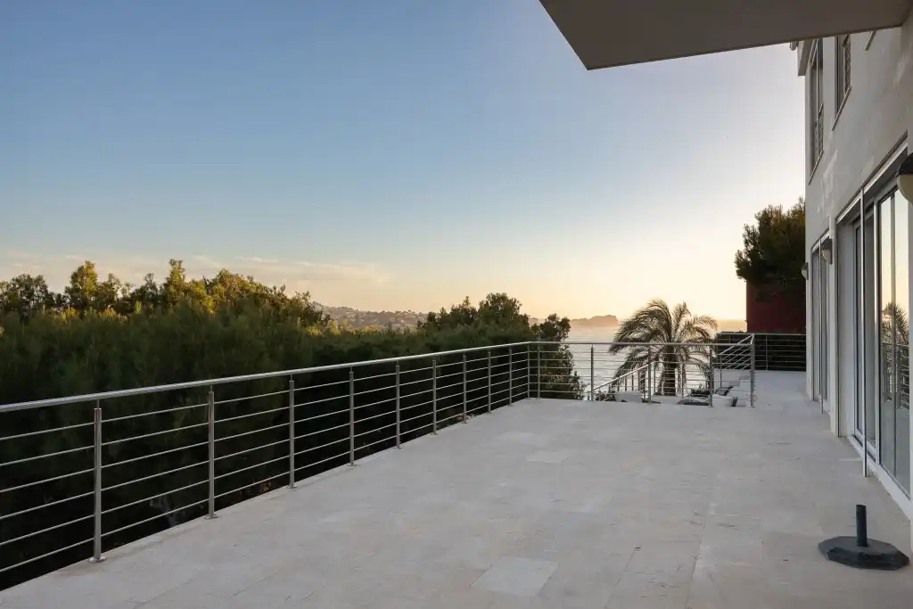Terrassa de Casa o xalet en venda en Calvià amb Aire condicionat, Jardí privat i Terrassa