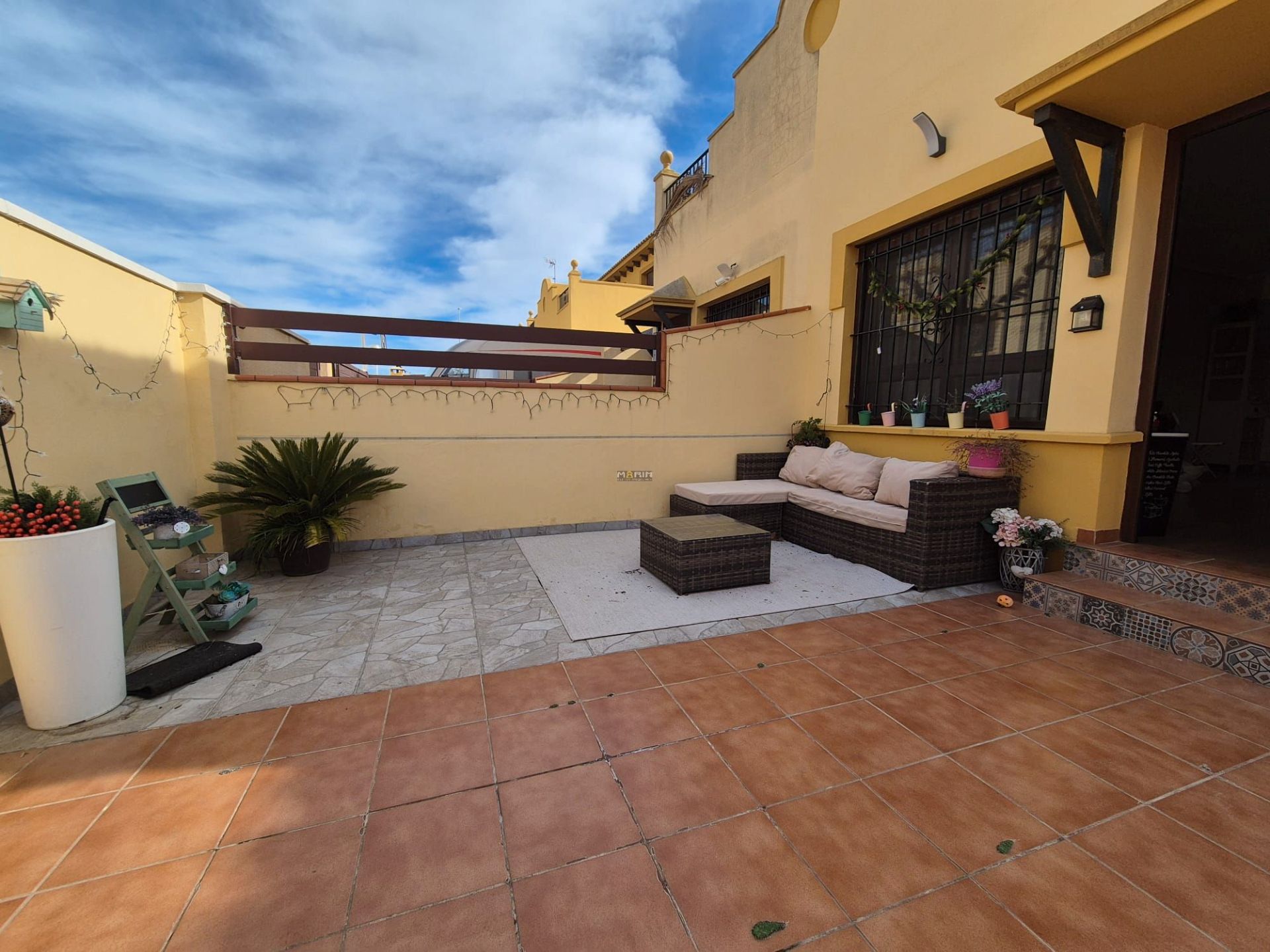 Garden of Duplex to rent in La Unión  with Air Conditioner, Heating and Private garden