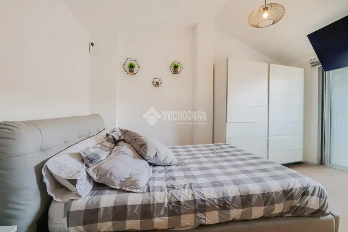 Schlafzimmer von Wohnung zum Verkauf in Sant Boi de Llobregat mit Klimaanlage, Heizung und Terrasse