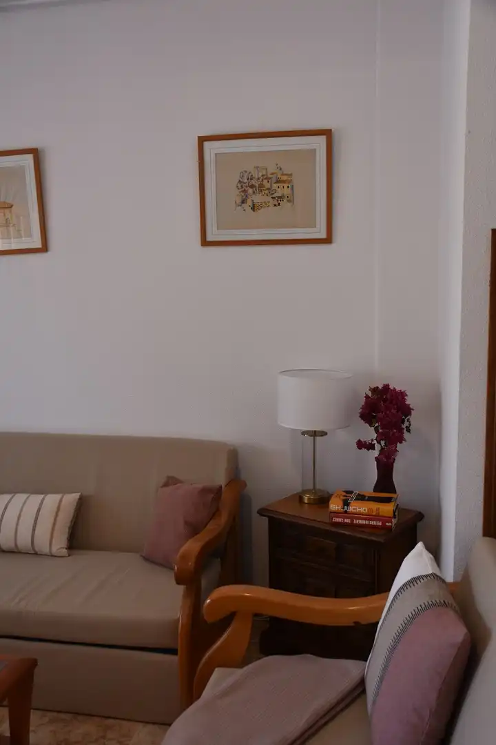 Sala de estar de Dúplex en venta en Orihuela con Terraza, Piscina y Amueblado