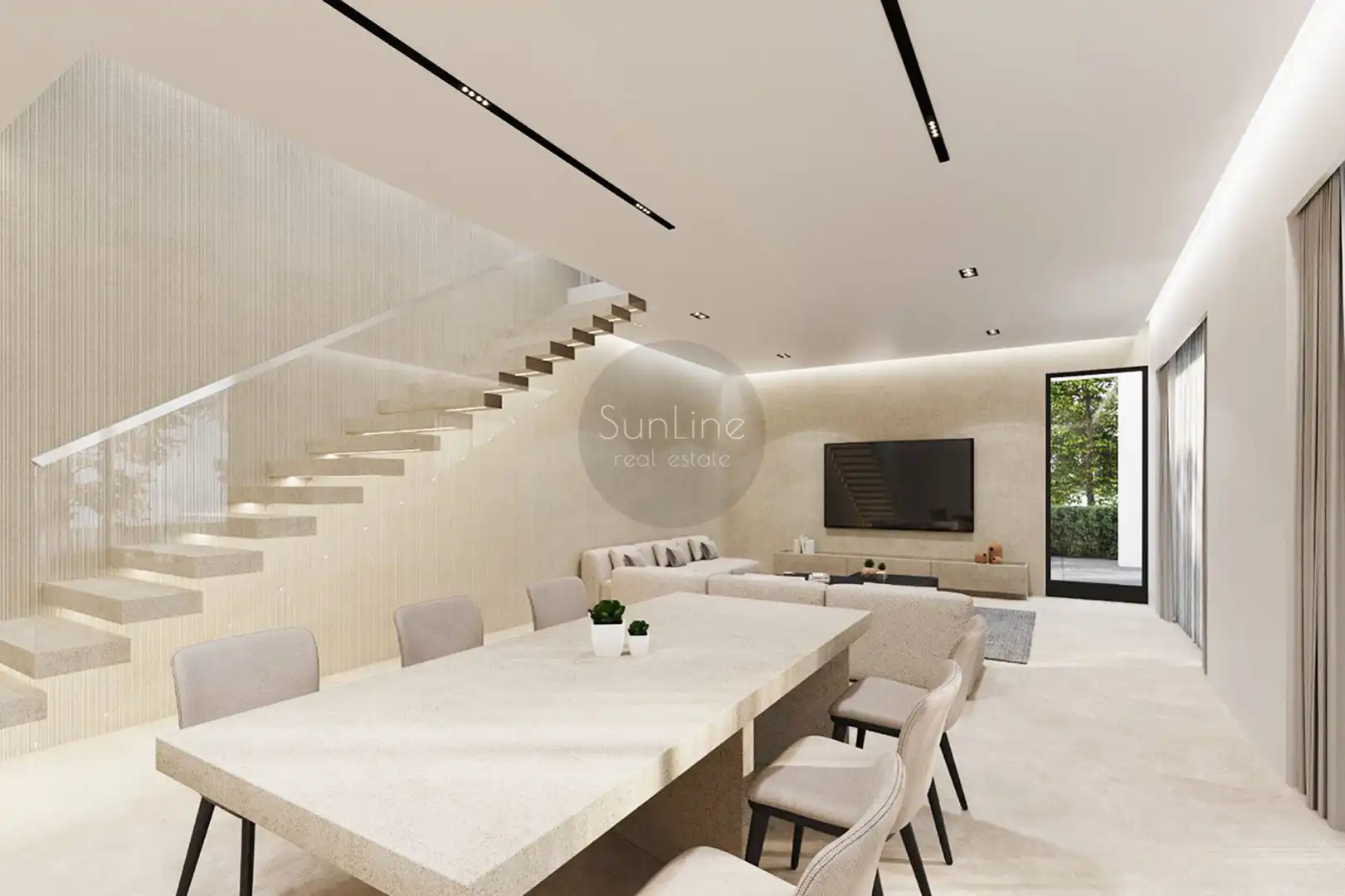 Living room of Houses for sale in L'Eliana  with Air Conditioner, Private garden and Terrace