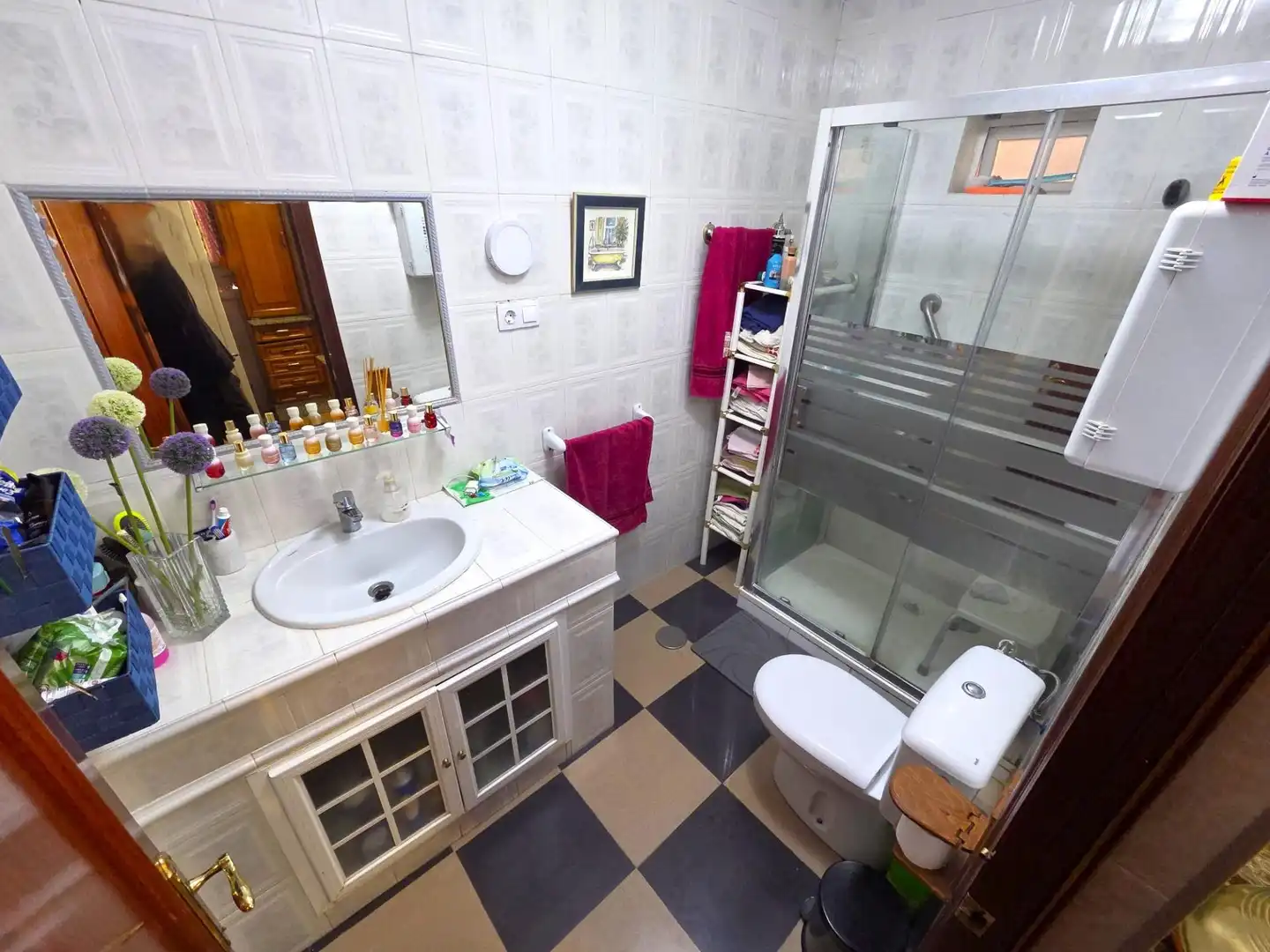 Badezimmer von Haus oder Chalet zum Verkauf in Chiclana de la Frontera mit Privatgarten, Abstellraum und Schwimmbad