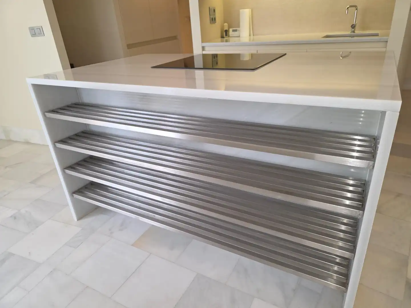 Küche von Wohnung zum Verkauf in Valencia mit Heizung, Terrasse und Abstellraum