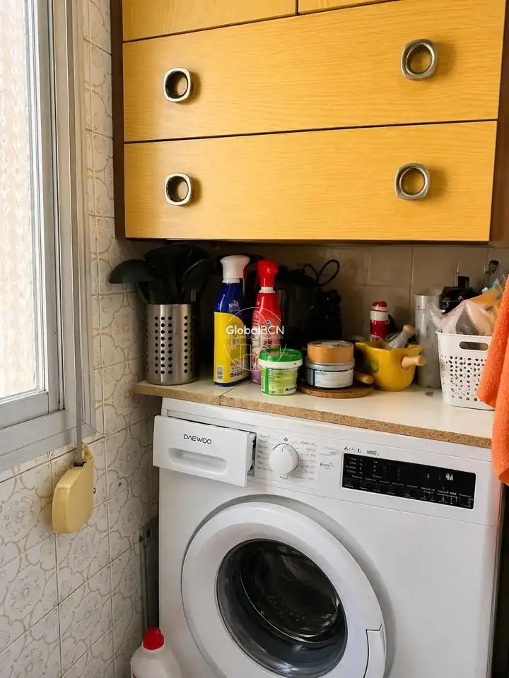 Kitchen of Flat for sale in Barcelona  with Air Conditioner