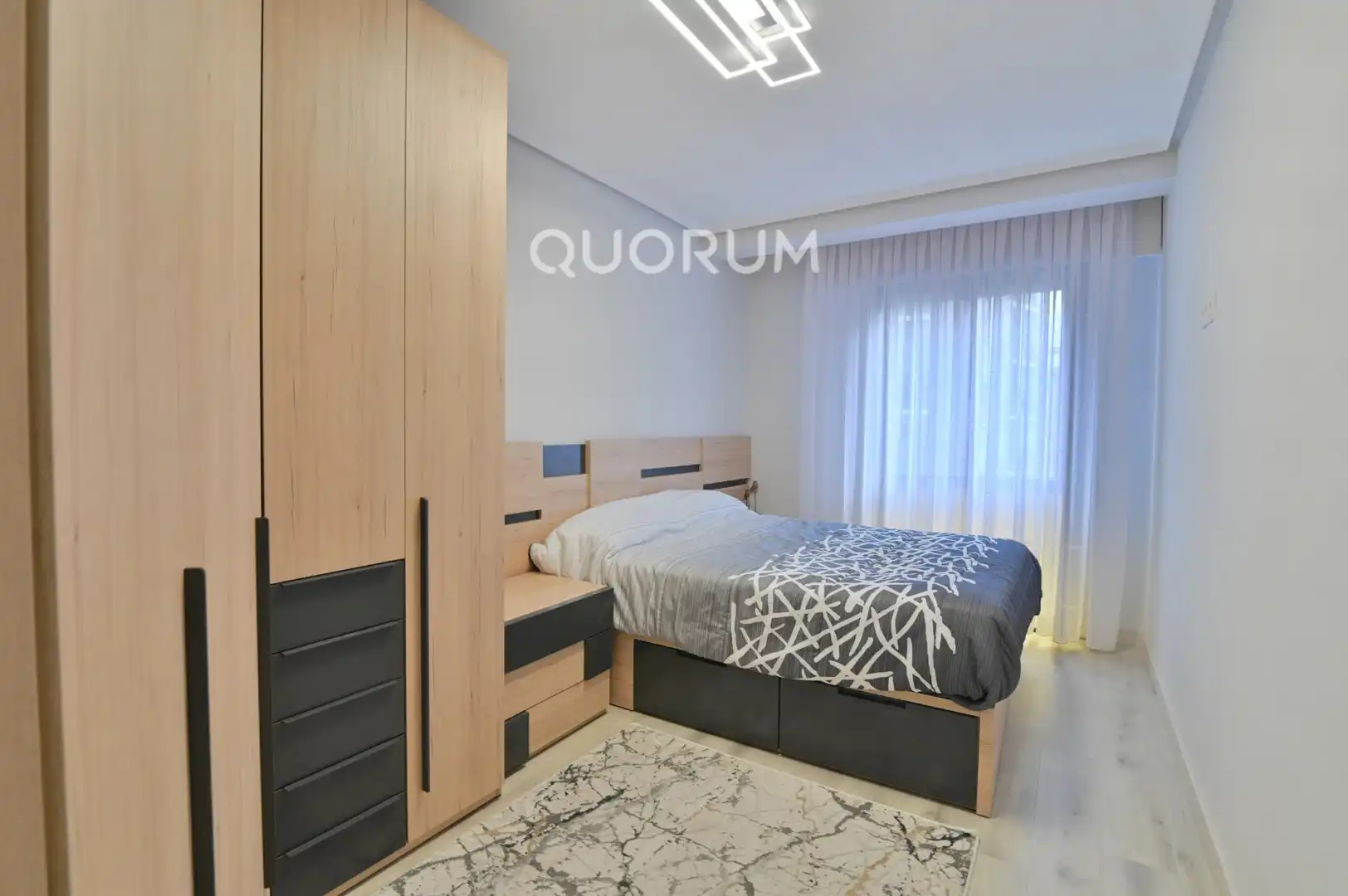 Bedroom of Flat for sale in Bilbao   with Heating, Terrace and Storage room