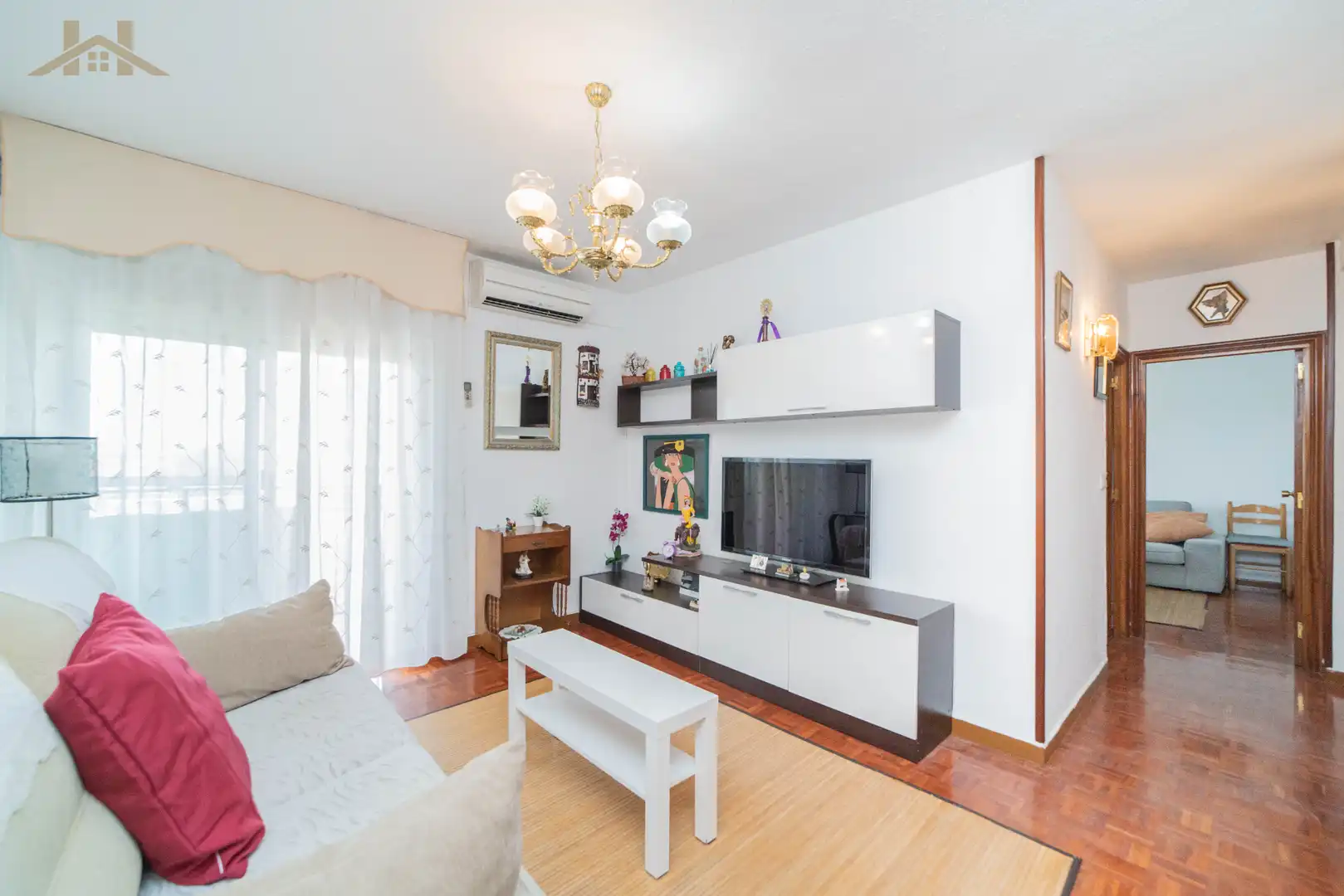 Living room of Flat for sale in Alcorcón  with Air Conditioner, Heating and Terrace