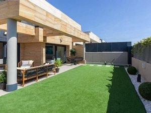 Terrace of House or chalet for sale in Boadilla del Monte  with Air Conditioner and Swimming Pool