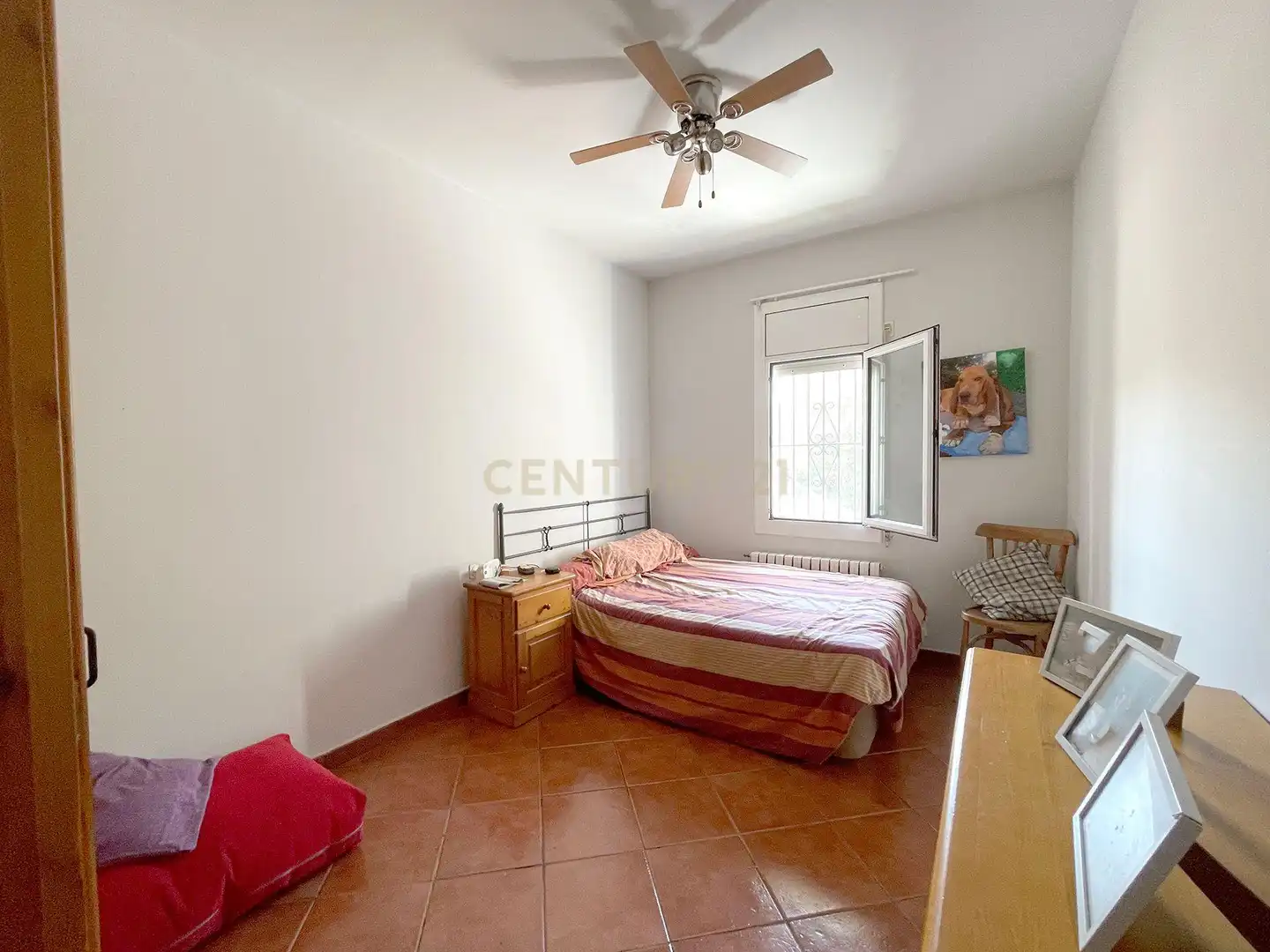 Bedroom of Houses for sale in Terrassa  with Air Conditioner, Private garden and Storage room