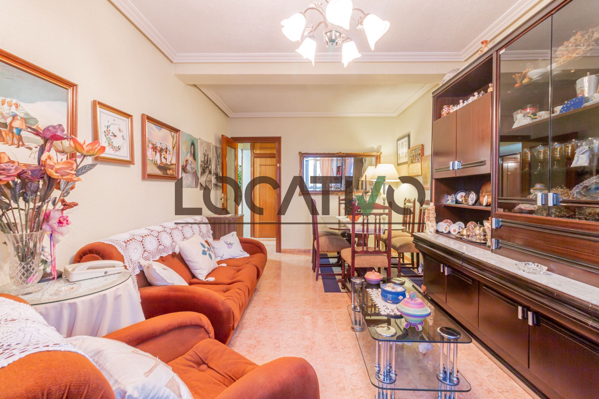 Sala de estar de Piso en venta en Fuenlabrada con Aire acondicionado, Calefacción y Terraza