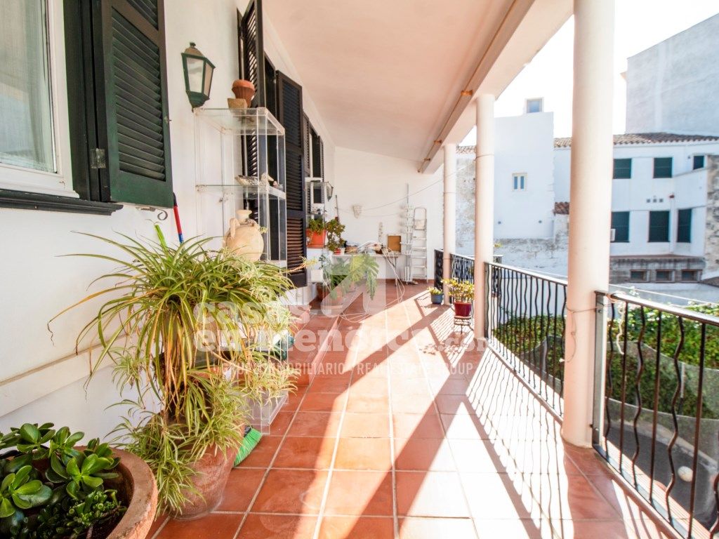 Vista exterior de Piso en venta en Maó con Aire acondicionado y Jardín privado