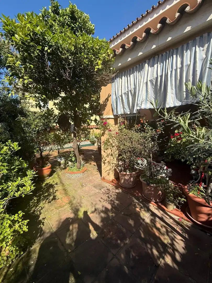 Jardín de Casa adosada en venta en Algeciras