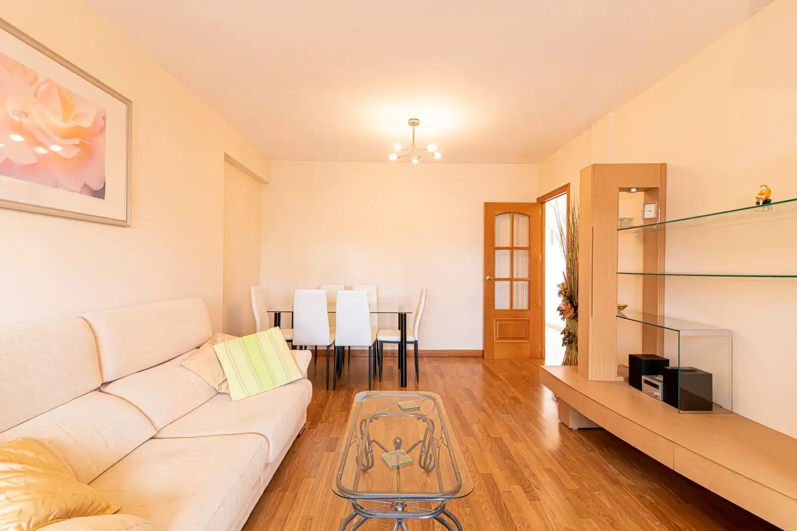 Sala de estar de Piso de alquiler en Arona con Terraza, Amueblado y Piscina comunitaria
