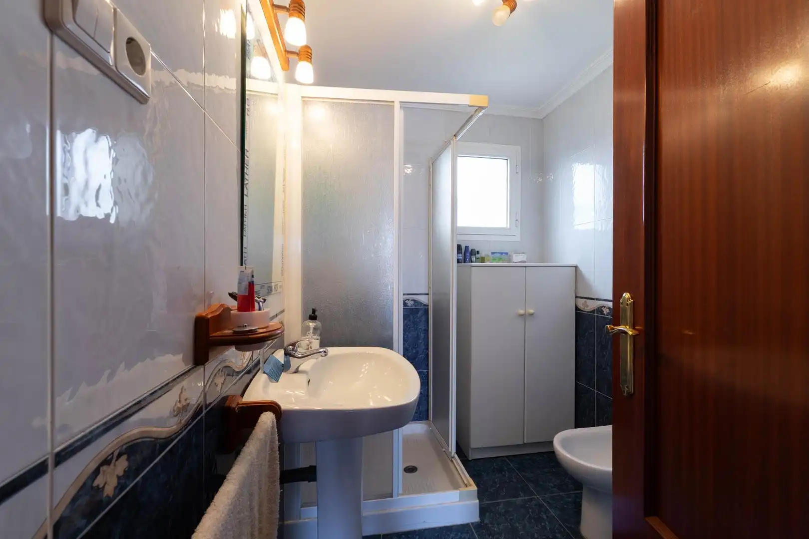 Baño de Finca rústica en venta en Mijas con Aire acondicionado, Jardín privado y Terraza