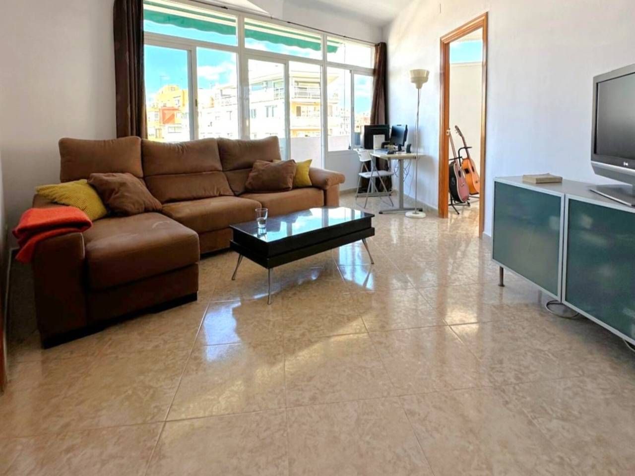 Living room of Flat for sale in  Palma de Mallorca  with Air Conditioner, Heating and Terrace
