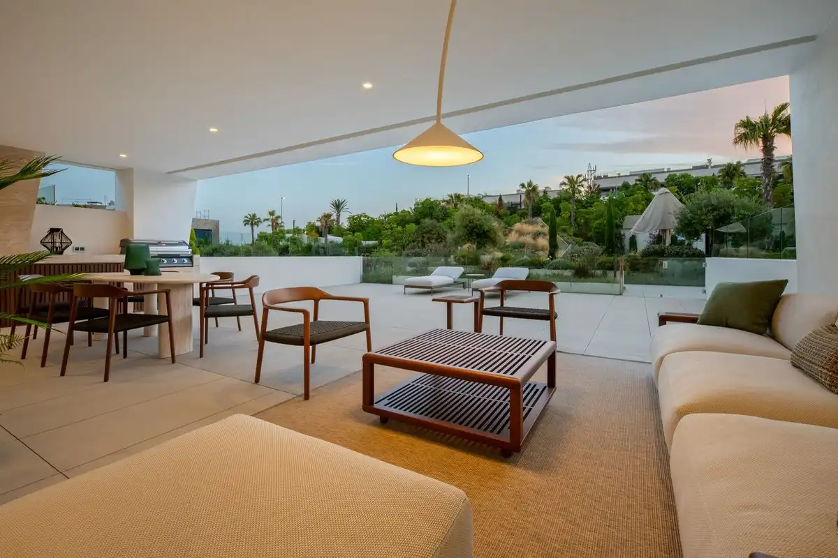 Terrace of Duplexes for sale in Marbella  with Storage room