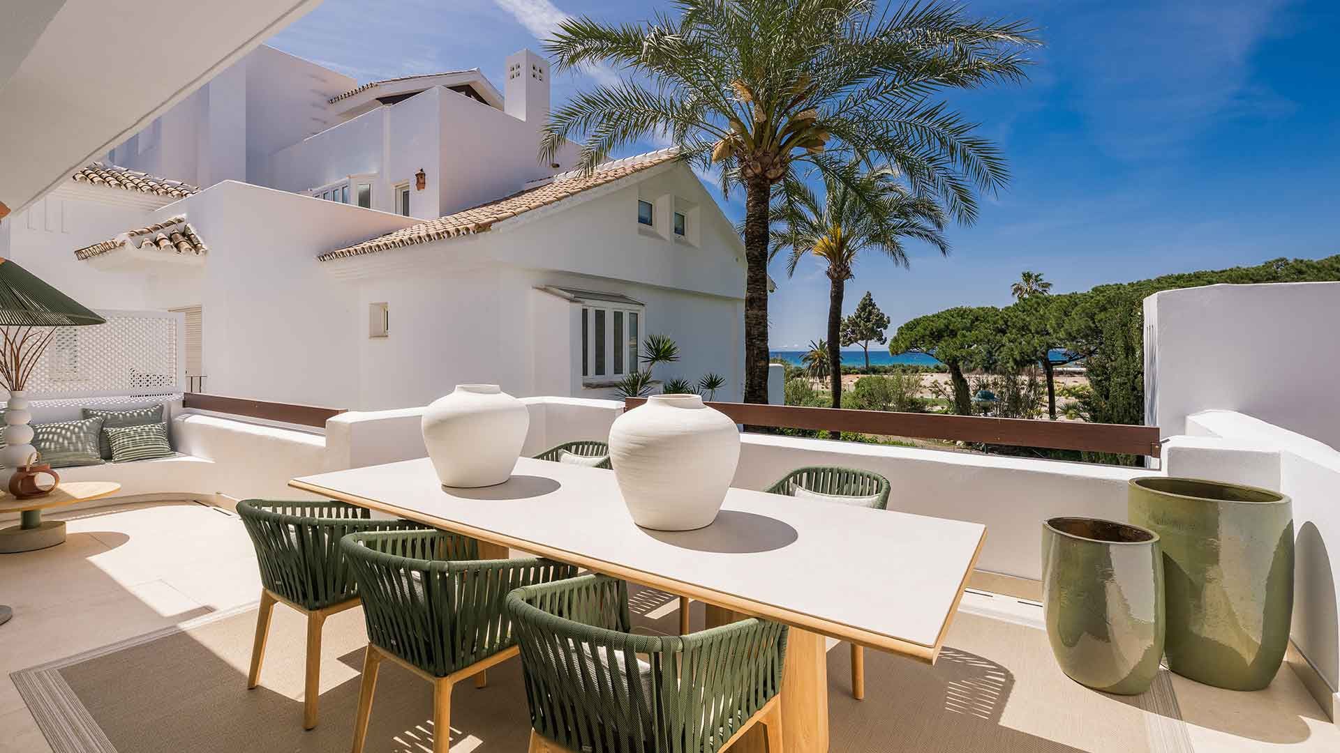 Terrace of Apartment for sale in Marbella  with Air Conditioner, Terrace and Storage room