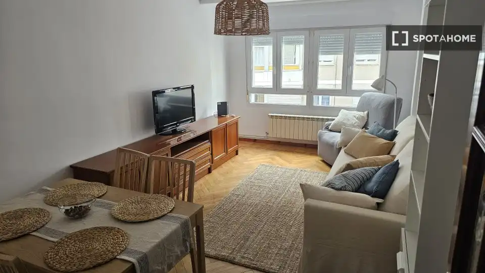 Living room of Apartments for share in Santander  with Air Conditioner, Heating and Terrace