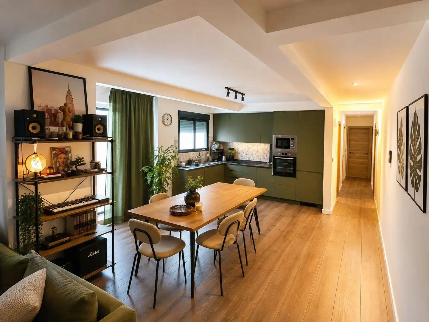 Kitchen of Flat for sale in Valencia  with Heating, Furnished and Balcony