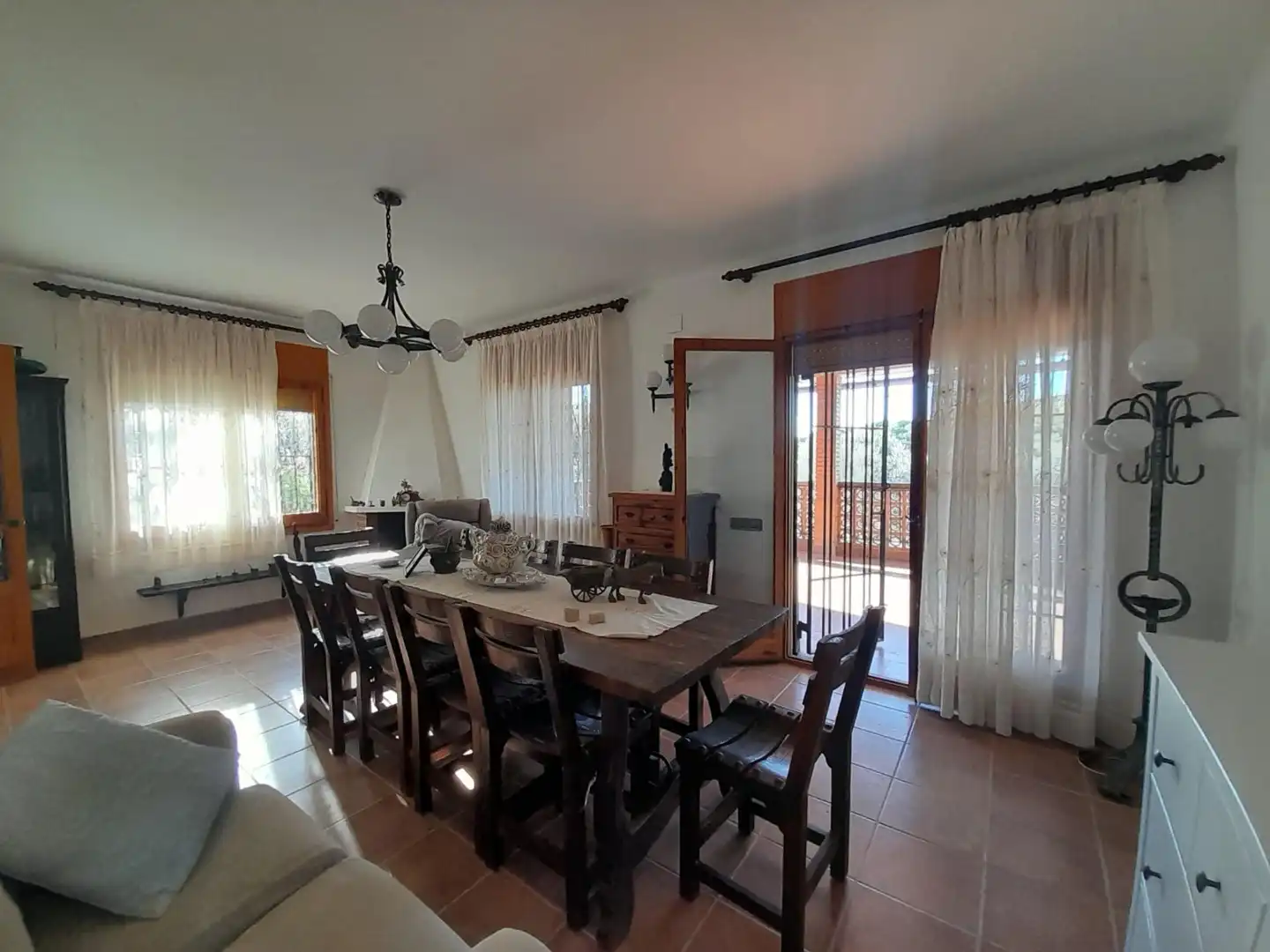 Esszimmer von Country house zum Verkauf in Arenys de Munt mit Privatgarten und Terrasse