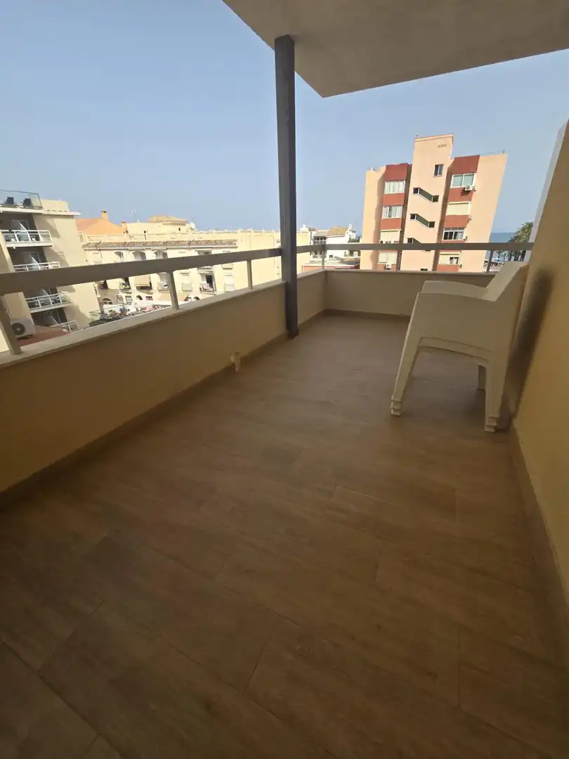 Terrasse von Wohnung zur Miete in Torremolinos mit Klimaanlage, Terrasse und Möbliert