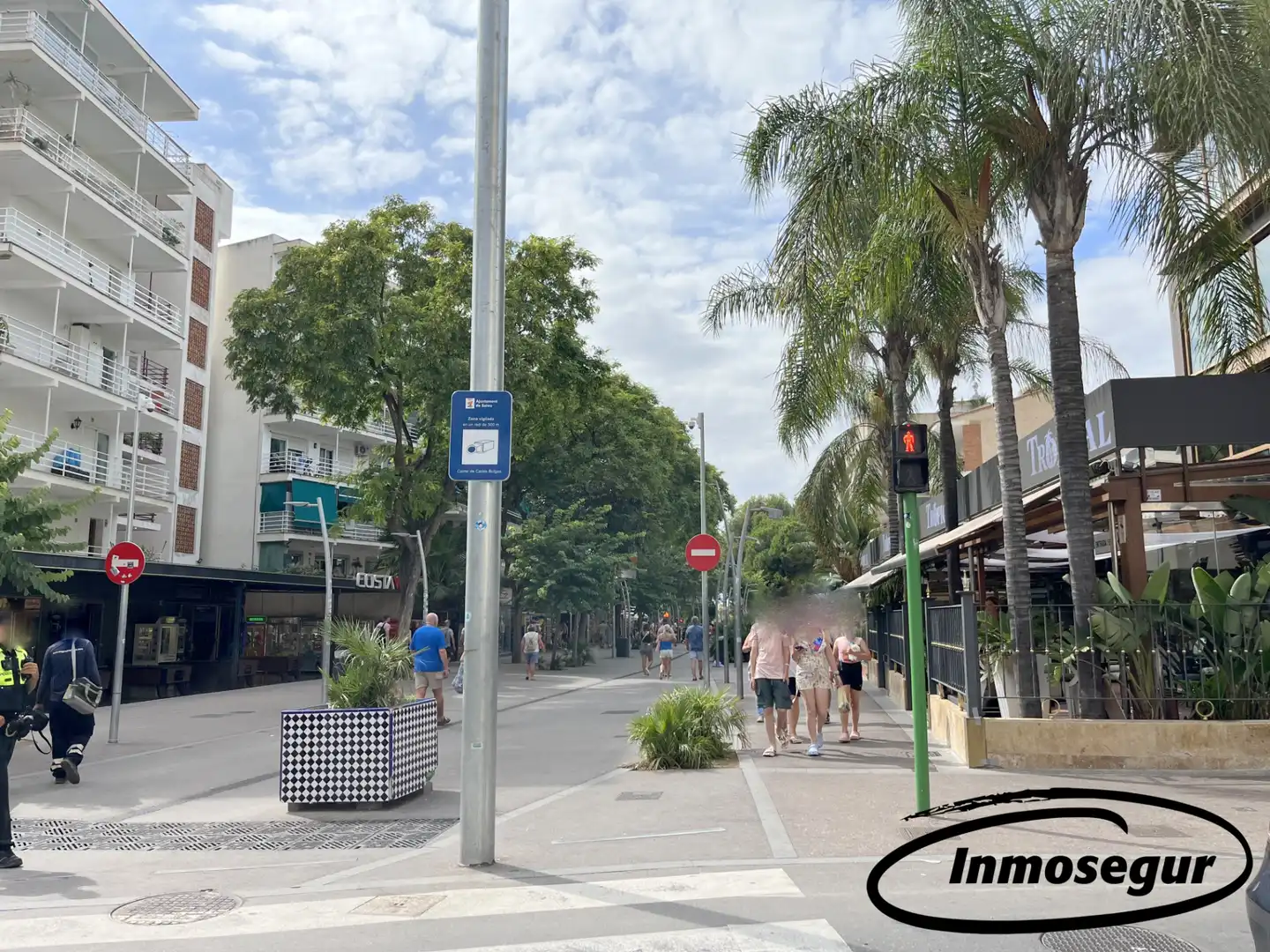 Außenansicht von Geschaftsraum zur Miete in Salou mit Klimaanlage, Heizung und Terrasse