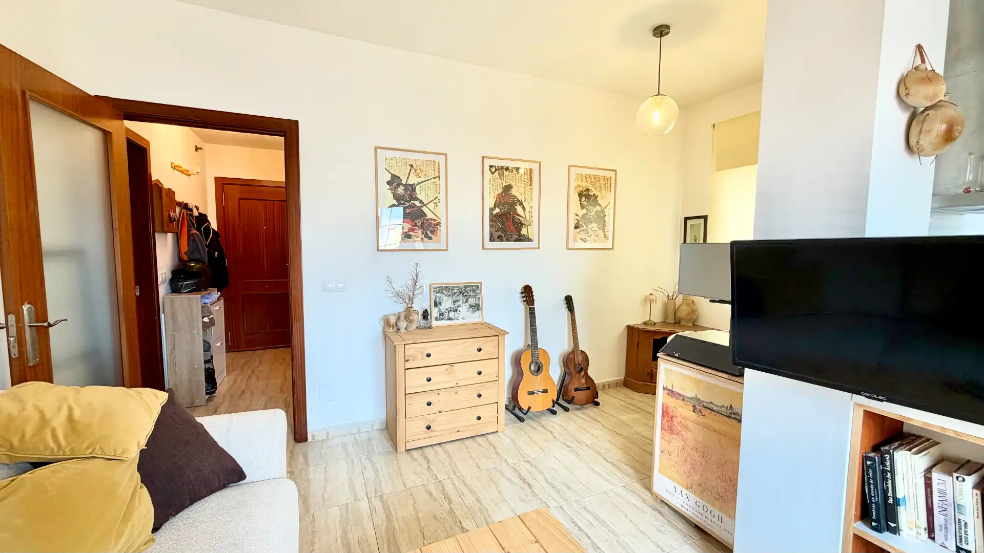 Sala de estar de Ático en venta en Roquetas de Mar ciudad
