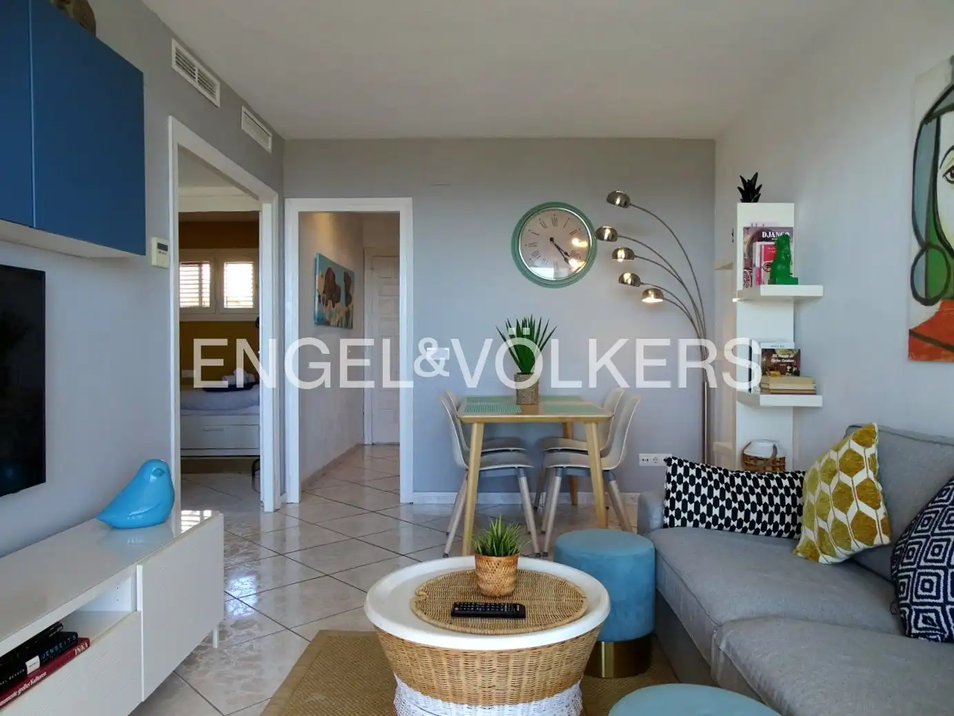 Living room of Flat for sale in Sant Pere de Ribes  with Heating, Private garden and Terrace