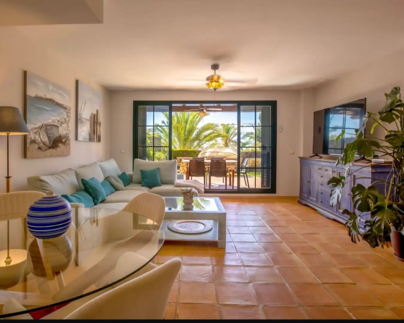 Adossat amb jardí de lloguer a Golf Bahía, imagen 18
