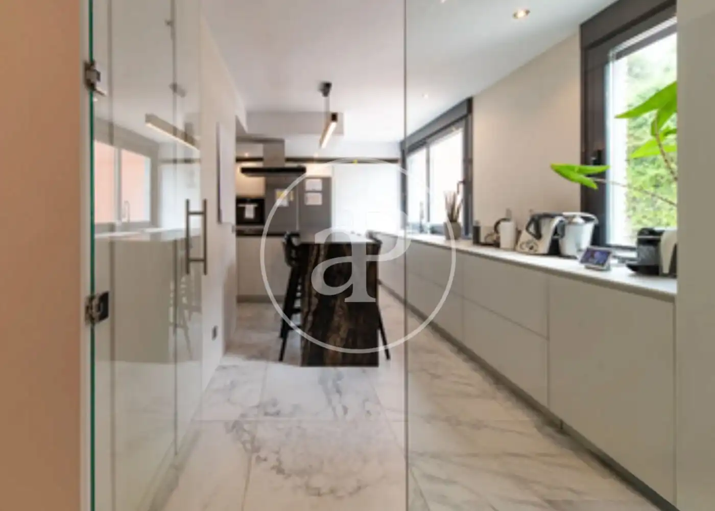 Cocina de Casa o chalet en venta en La Moraleja con Aire acondicionado, Calefacción y Jardín privado