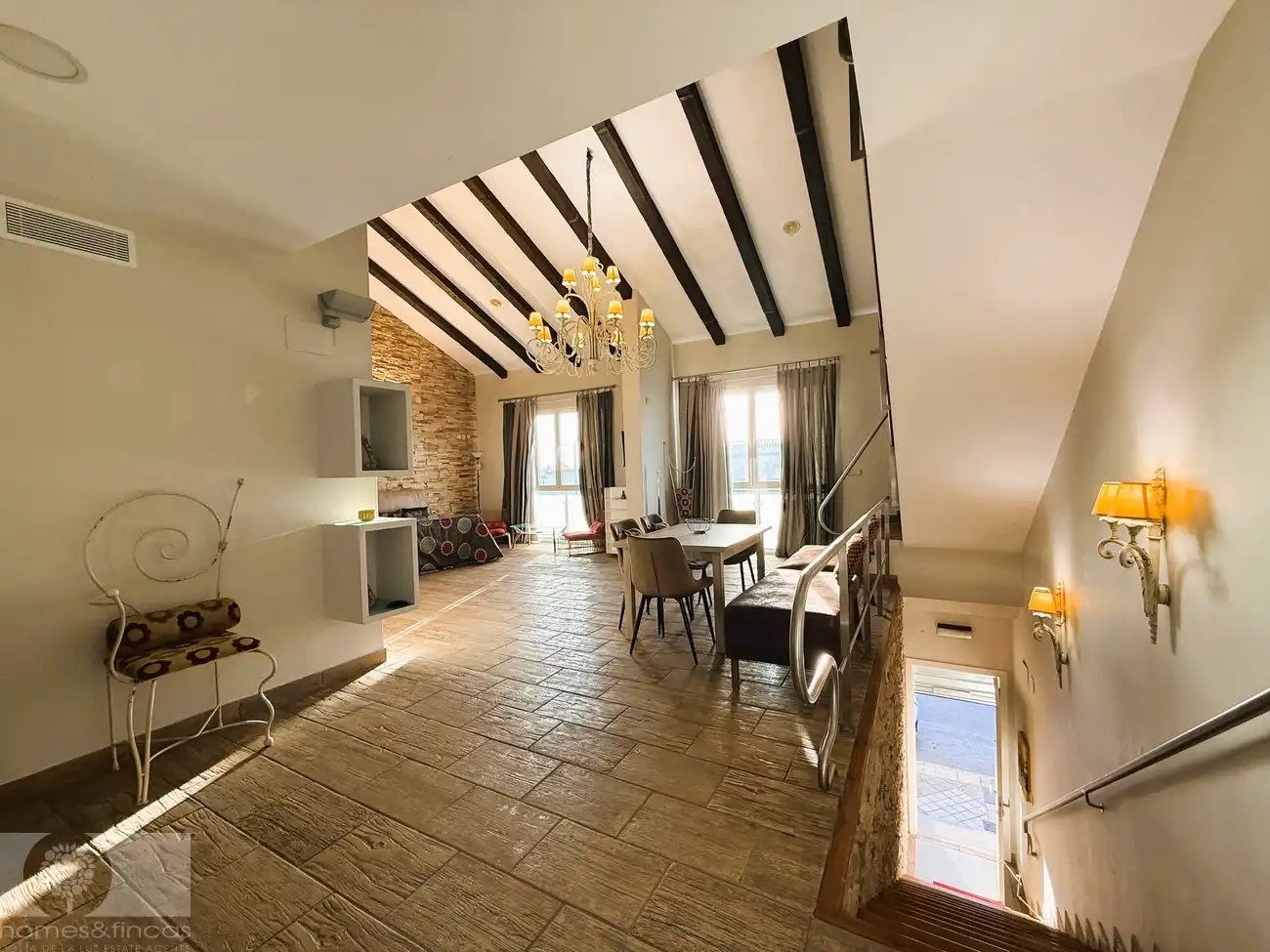 Sala de estar de Dúplex en venta en Lepe con Amueblado
