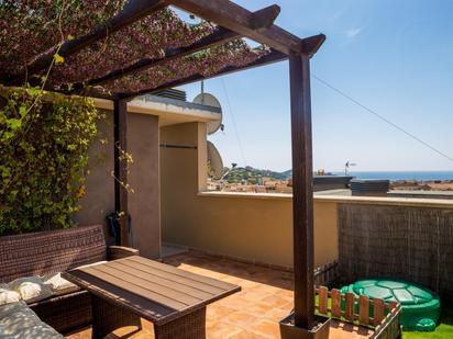 Terrace of Duplex for sale in Sant Feliu de Guíxols  with Heating, Parquet flooring and Terrace