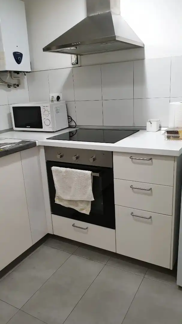 Kitchen of Flat for share in Barcelona  with Heating, Furnished and Oven