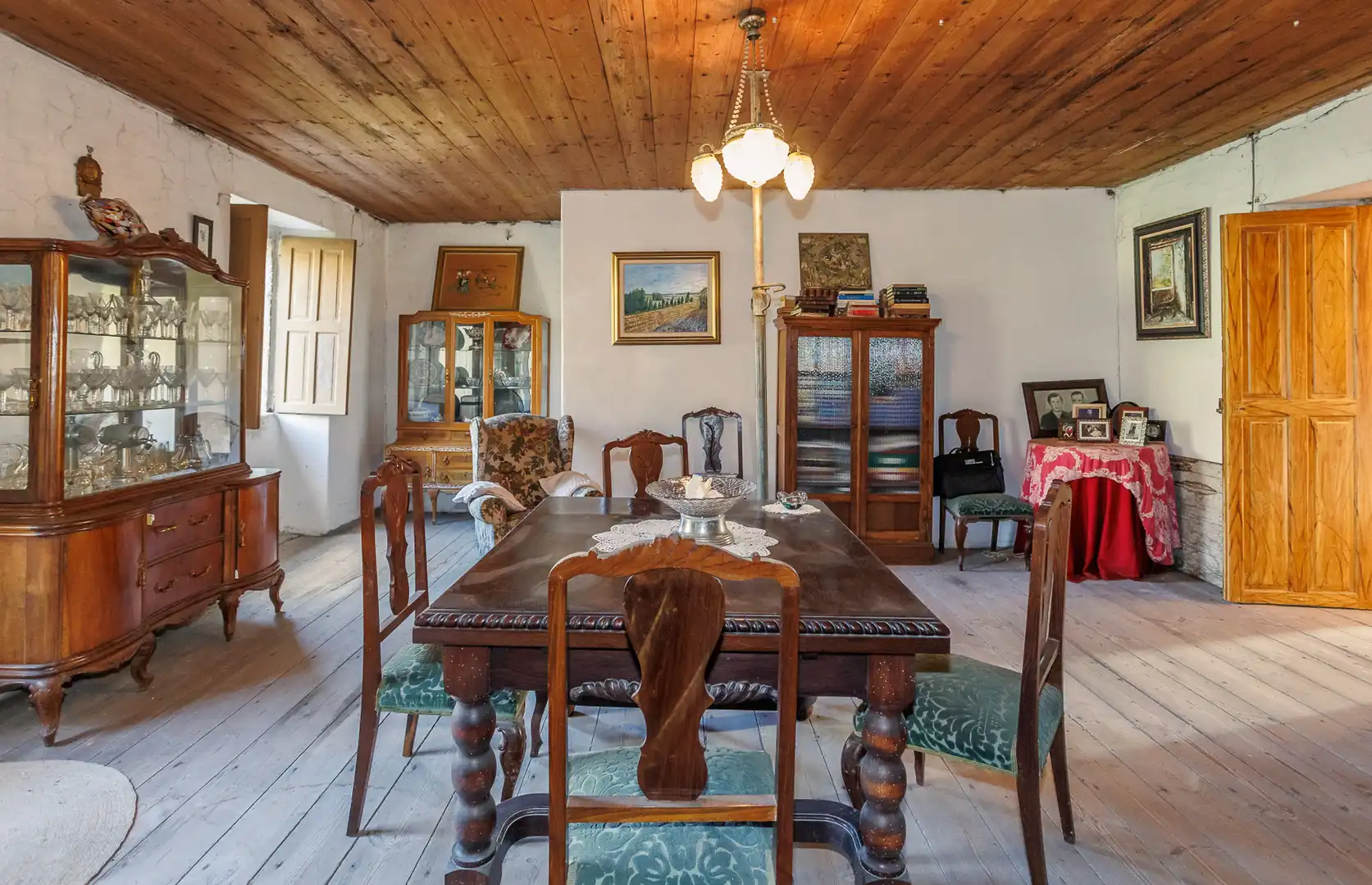 Comedor de Casa o chalet en venta en Lugo con Jardín privado, Terraza y Amueblado