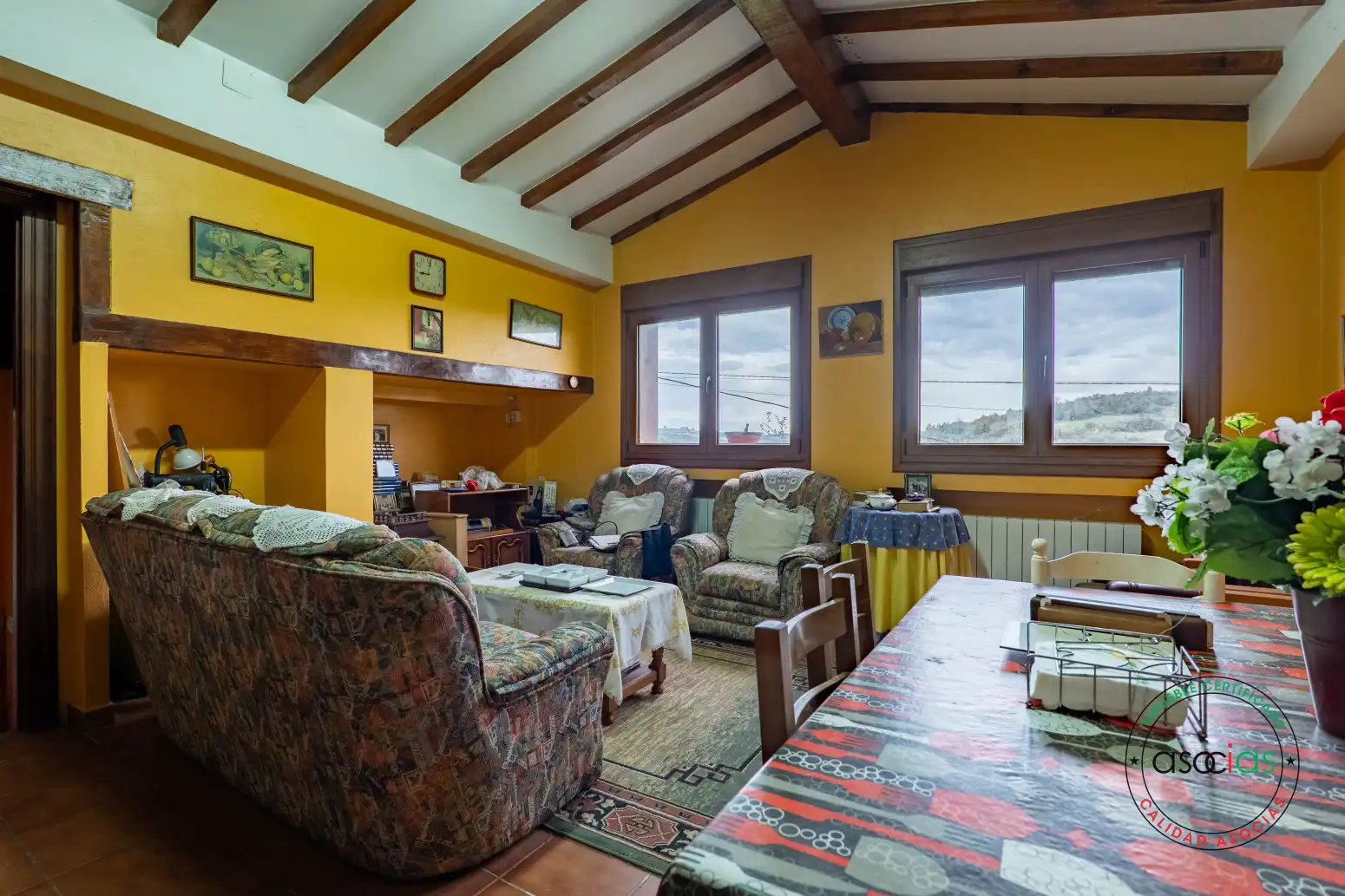 Sala de estar de Casa o chalet en venta en Grado con Calefacción