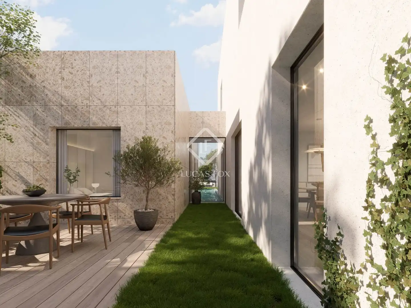 Terraza de Casa o chalet en venta en Torrelodones con Aire acondicionado, Jardín privado y Parquet