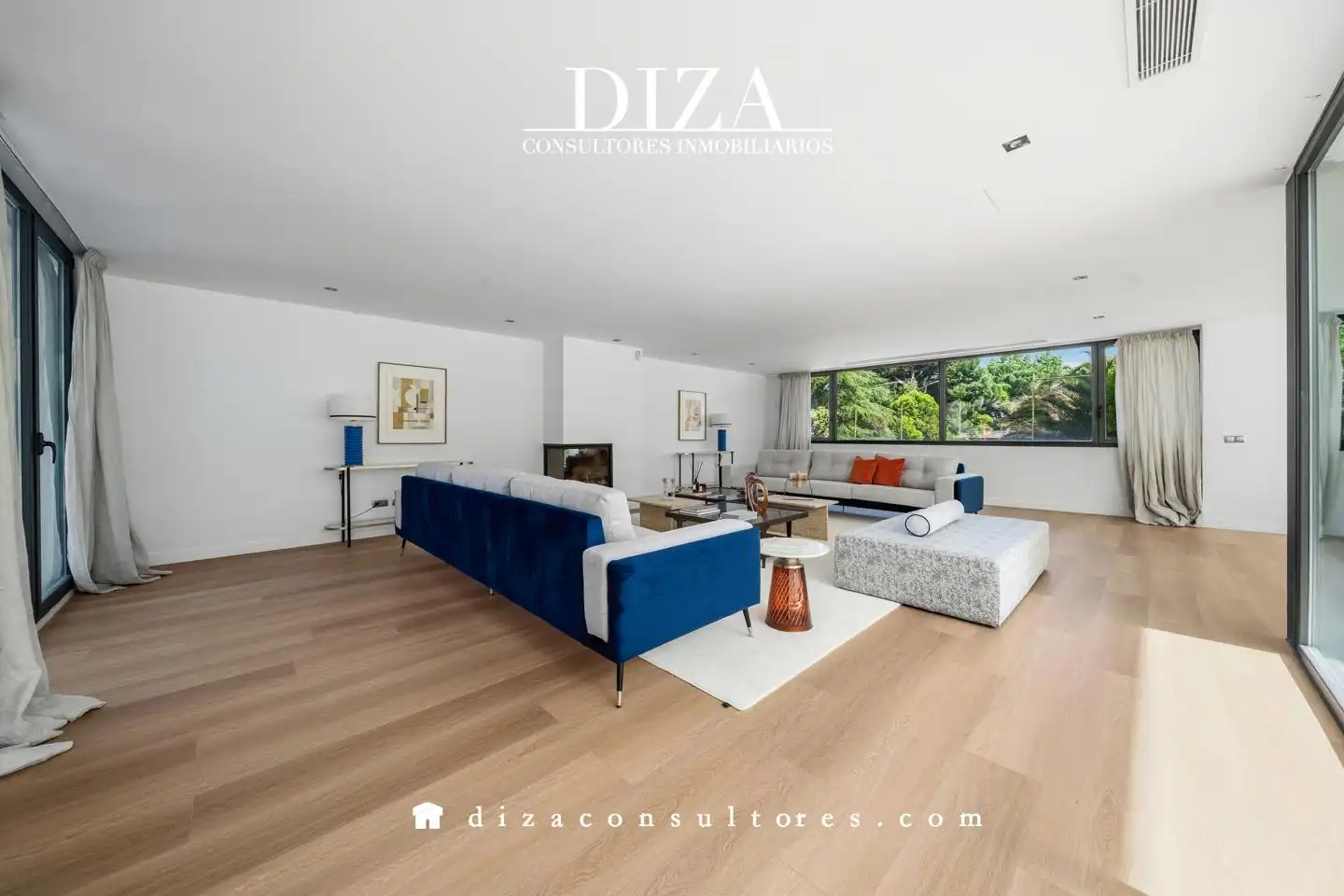 Sala de estar de Casa o chalet en venta en Madrid