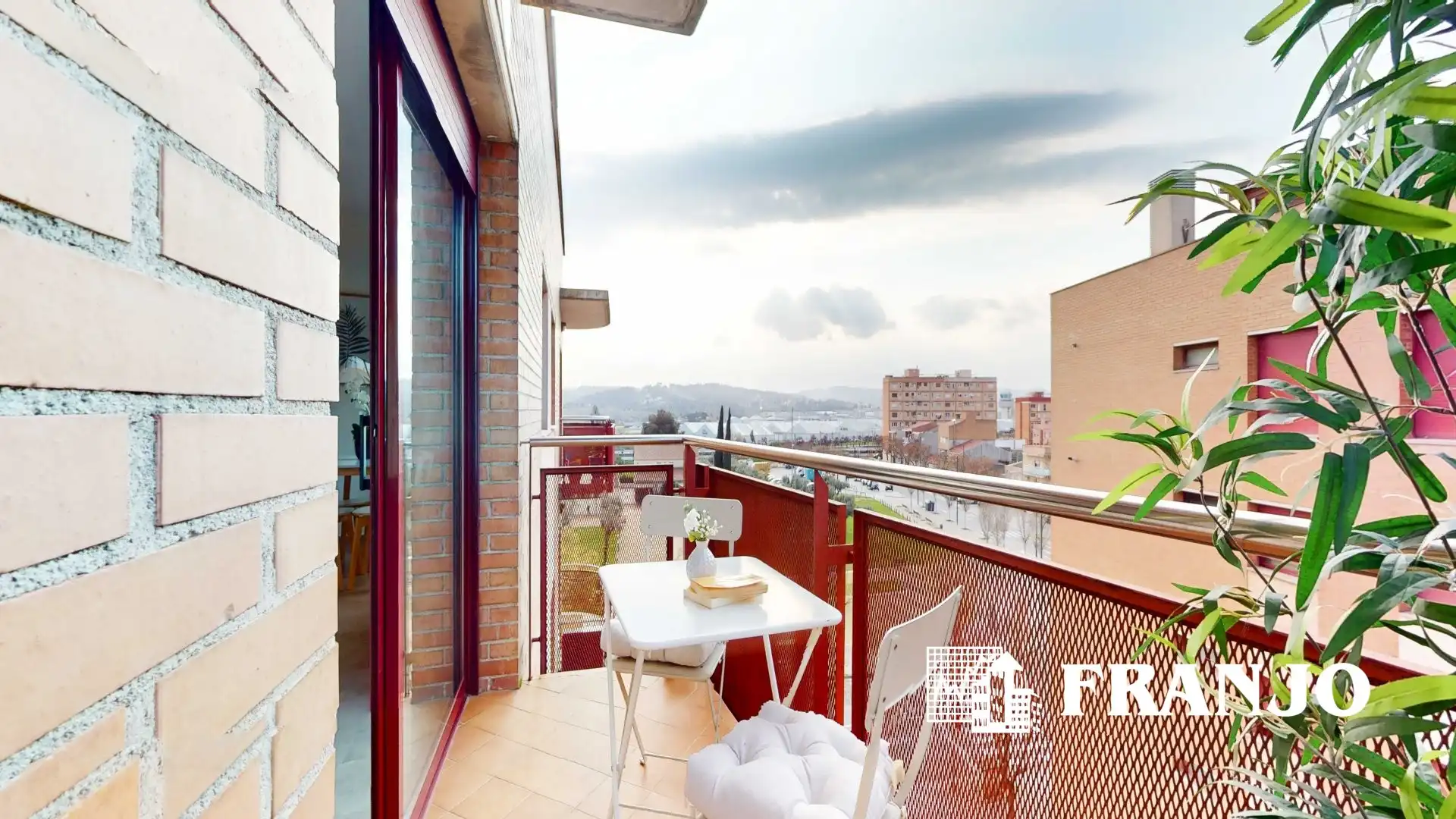Terrasse von Dachboden zum Verkauf in Sabadell mit Heizung, Terrasse und Schwimmbad