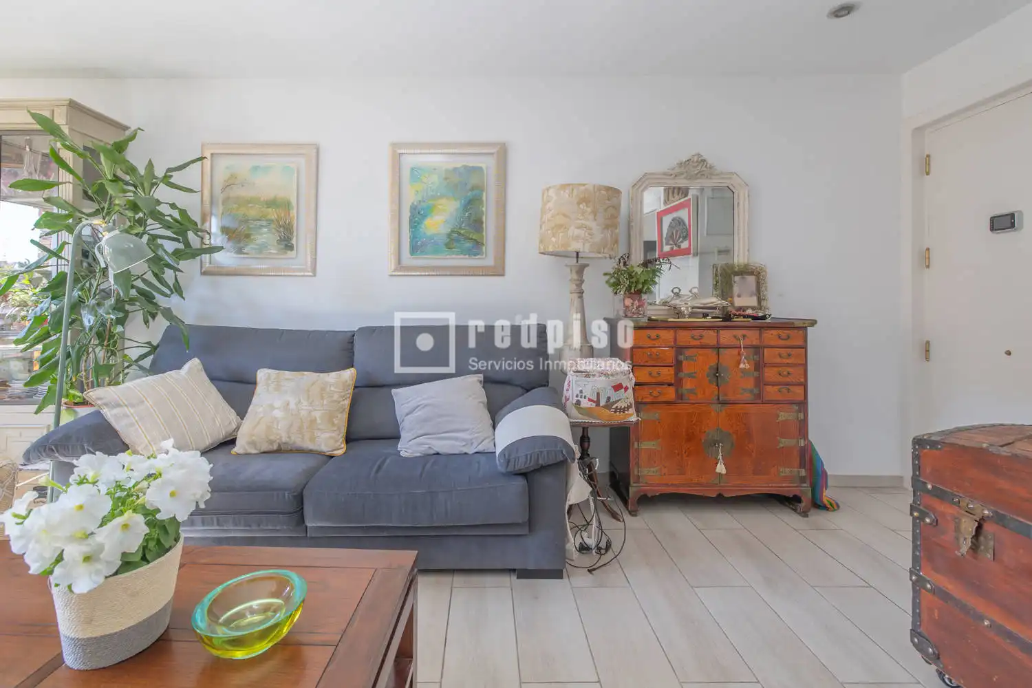Sala de estar de Piso en venta en Madrid con Aire acondicionado, Calefacción y Terraza