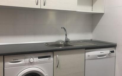 Kitchen of Apartment to rent in  Zaragoza Capital  with Air Conditioner, Heating and Parquet flooring