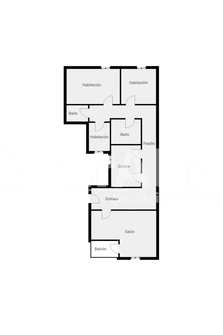 Wohnung mit Aufzug zum Verkauf in Calle Ferrocarril d'Alcoi, imagen 40