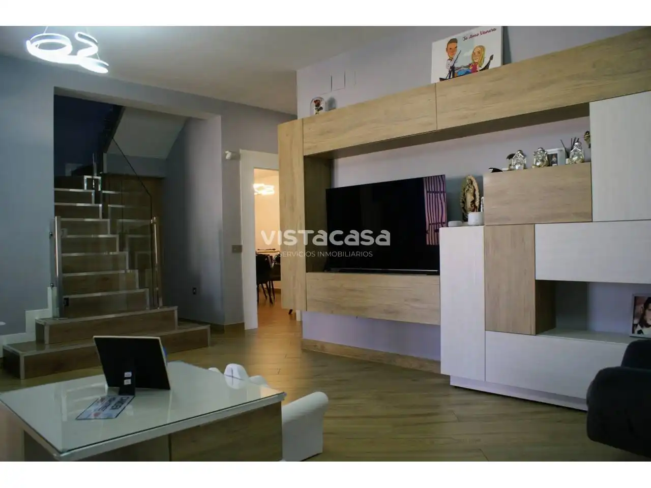 Sala de estar de Casa o chalet en venta en Carmona con Aire acondicionado, Calefacción y Jardín privado