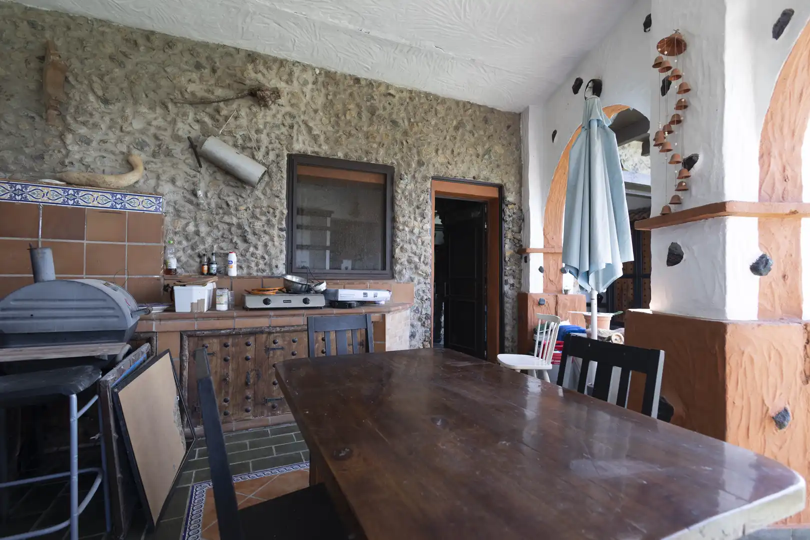Cocina de Finca rústica en venta en San Juan de la Rambla con Terraza