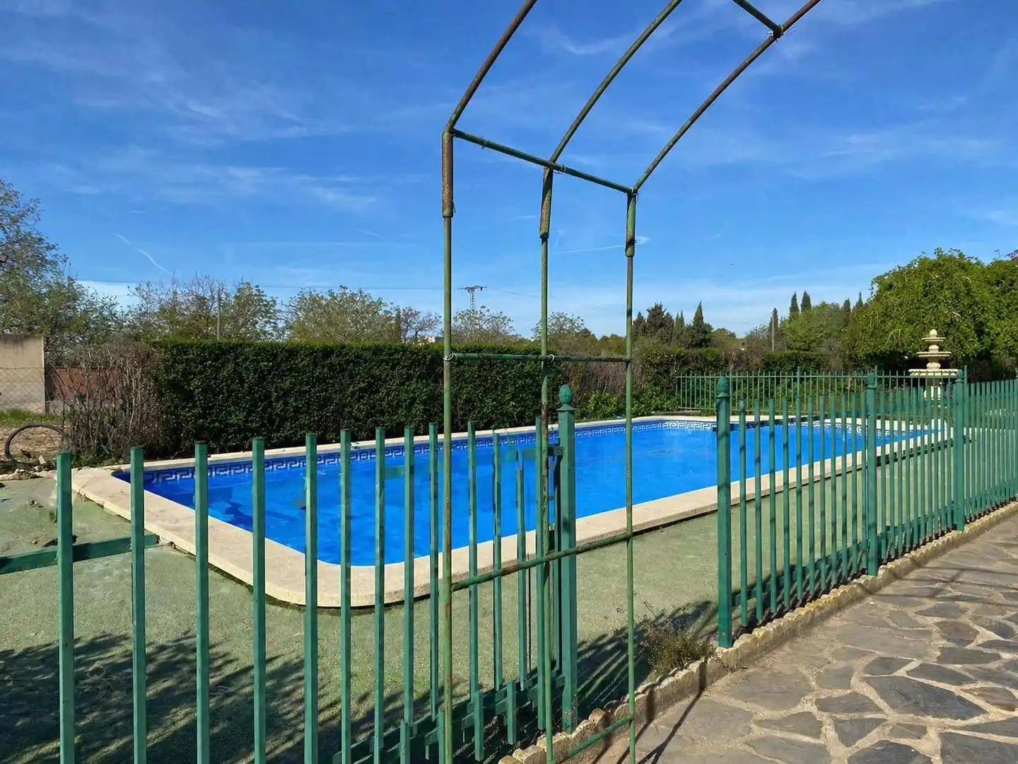 Piscina de Casa o xalet en venda en Albacete amb Aire condicionat, Calefacció i Jardí privat