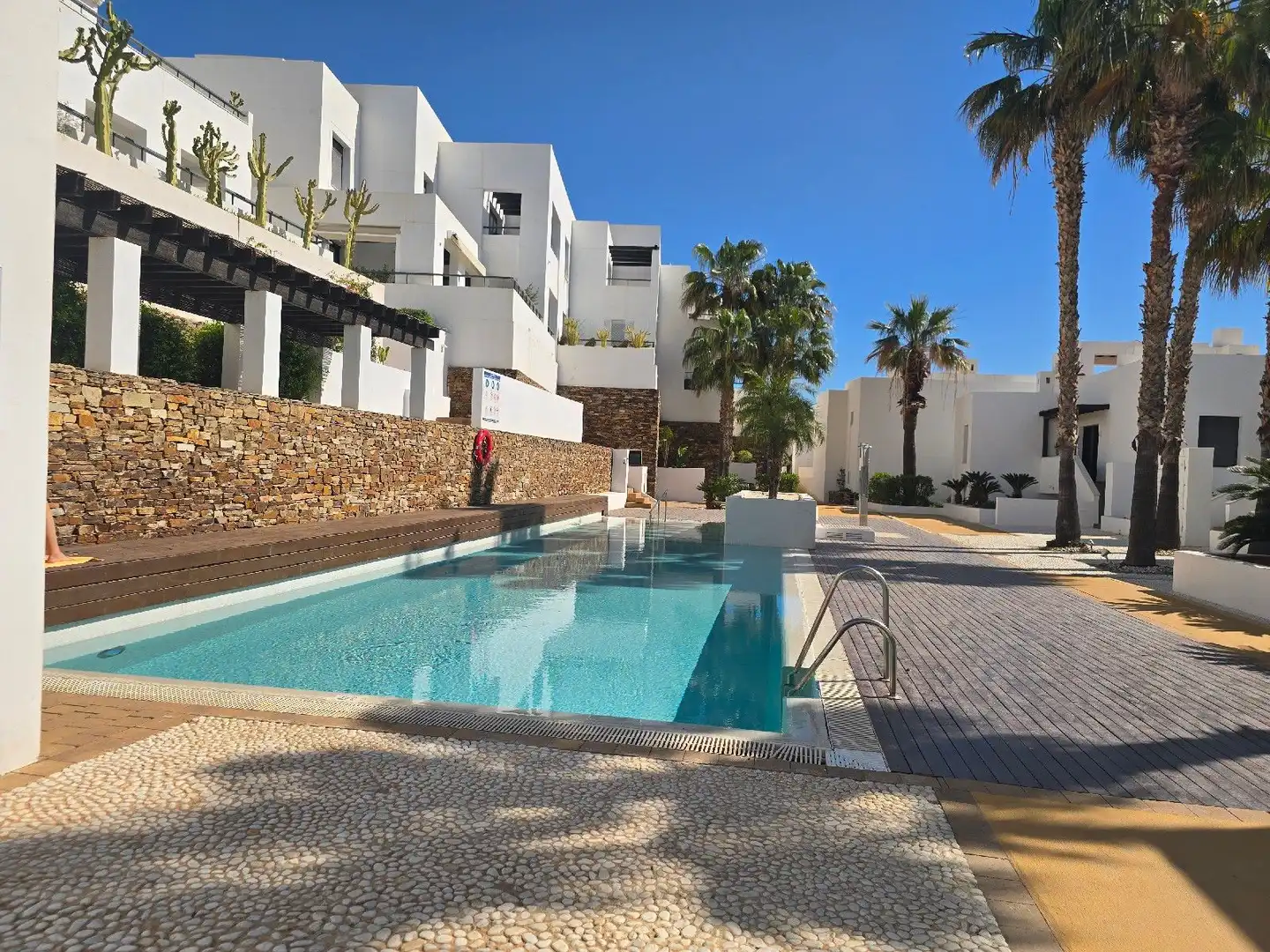 Swimming pool of Flat for sale in Mojácar  with Air Conditioner, Terrace and Swimming Pool